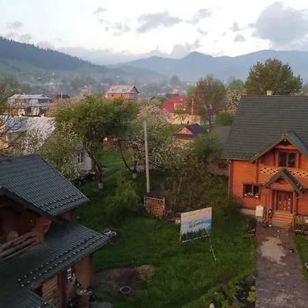 山林小屋 карпатське щастя 韦尔霍维纳